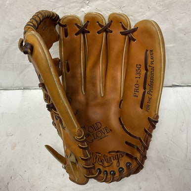 Used Rawlings Gold Glove Series PRO-135G Baseball Glove RH Throw Tan 13 1/2" 11855-S000195327
