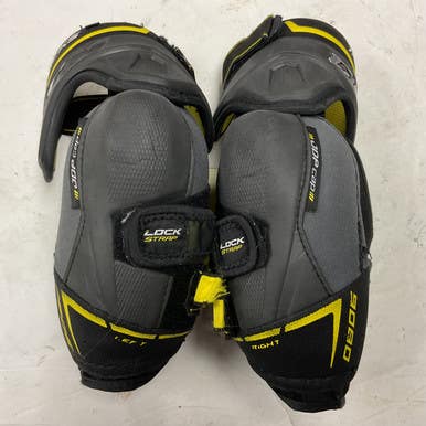 Used CCM TACKS 9080 Junior Elbow Pads Black And Yellow LG 11855-S000195317