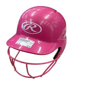 Used Rawlings MLTBH-R1 Batting Helmet w/Mask Pink SM 11846-S000097565