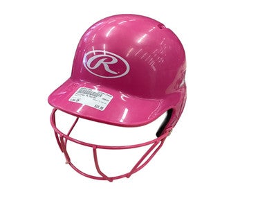 Used Rawlings MLTBH-R1 Batting Helmet w/Mask Pink SM 11846-S000097565
