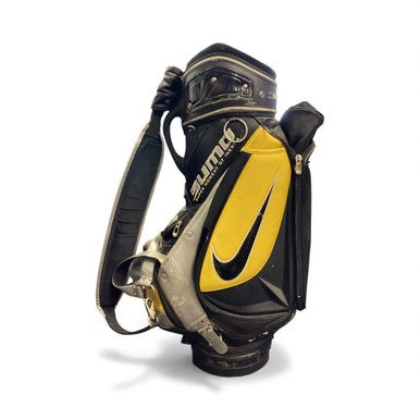 Used Nike SUMO TOUR Mens Cart Bag Yellow 11846-S000097403