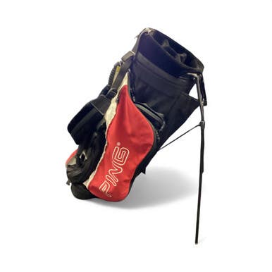 Used Ping STAND BAG Mens Stand Bag Red 11846-S000097404