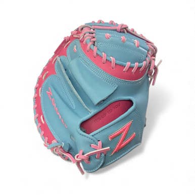 New ZGLOVES 32.5 BLUE/PINK CATCHERS MITT 11846-50Z325BLUPNKCATCH