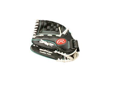 Used Rawlings WFP115MT LH Throw Fastpitch Gloves Black 11 1/2" 11846-S000097337