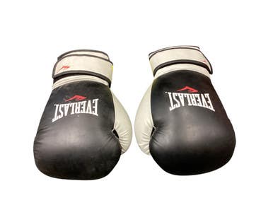 Used Everlast Boxing Gloves Black MD 11846-S000097255