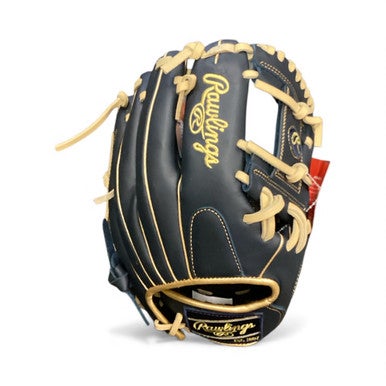 Used Rawlings R9 BB/SB Glove RH Throw Navy Blue 11 1/2" 11846-S000096849