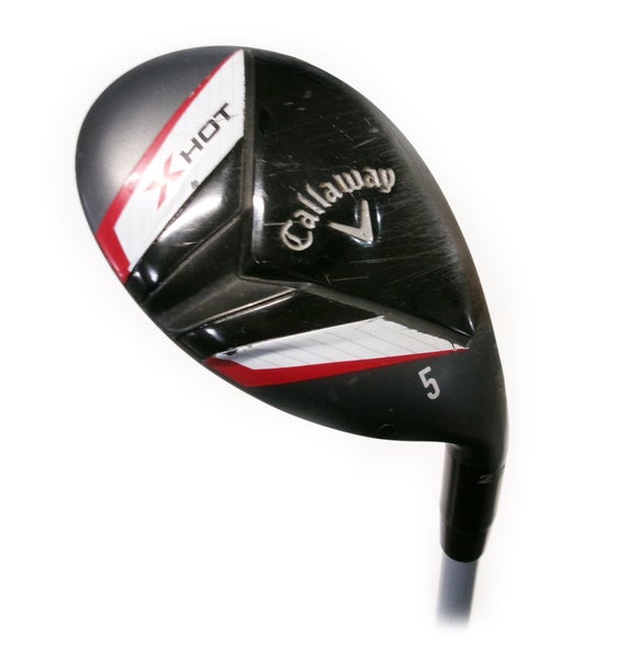 Callaway X Hot 25* 5 Hybrid/Rescue Graphite X Hot H-60g Senior Flex