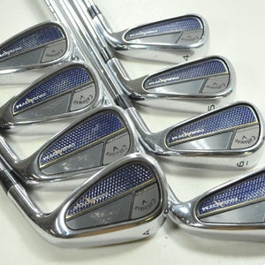 Callaway Paradym 4-PW,AW Iron Set Stiff Flex Right AMT Black S300 Steel # 206868