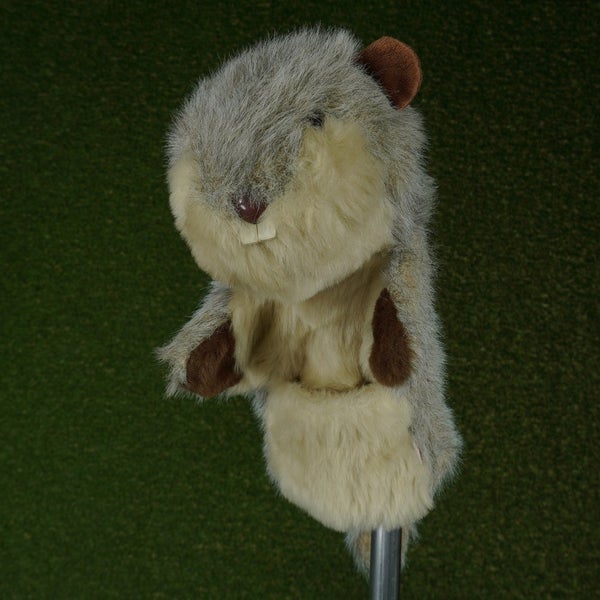 DAPHNE GOPHER DRIVER HEADCOVER BEAVER SQUIRREL GRAY / LIGHT BROWN / BROWN
