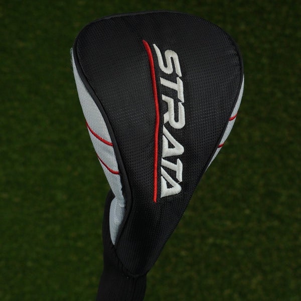 CALLAWAY STRATA DRIVER HEADCOVER BLACK / GRAY / RED ~ LOOK!!