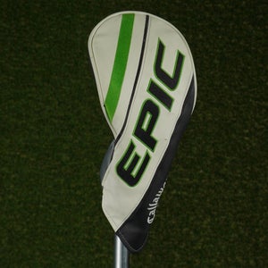 CALLAWAY EPIC DRIVER HEADCOVER GRAY / WHITE / GREEN ~ LOOK!!