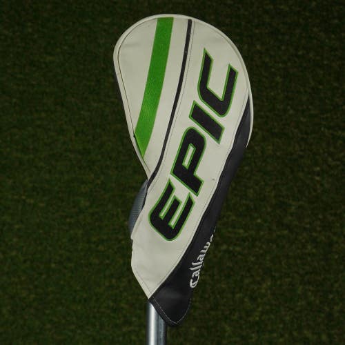 CALLAWAY EPIC DRIVER HEADCOVER GRAY / WHITE / GREEN ~ LOOK!!