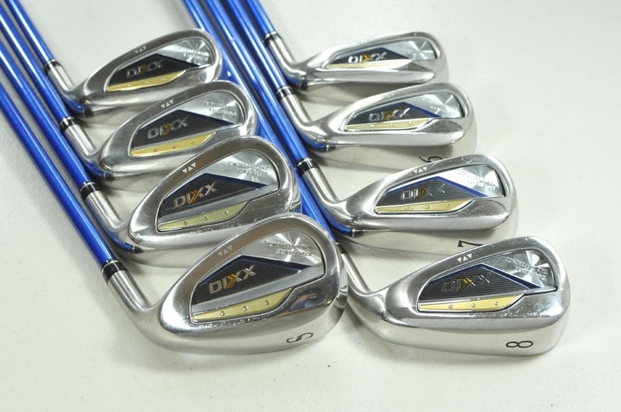 XXIO Thirteen 13 5-PW,AW,SW Iron Set Regular Flex RH DST 47g Graphite  # 206898