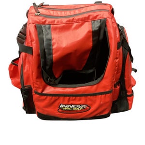Used Innova Disc Golf Backpack Red 11846-S000089092