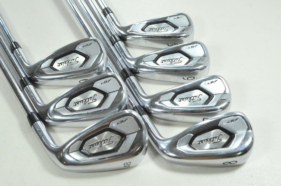Titleist 718 AP3 5-PW,48* Iron Set Regular Flex Right AMT R300 Steel # 206880