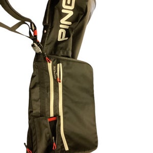 Used Ping MOONLITE Mens Cart Bag Black 11846-S000068584