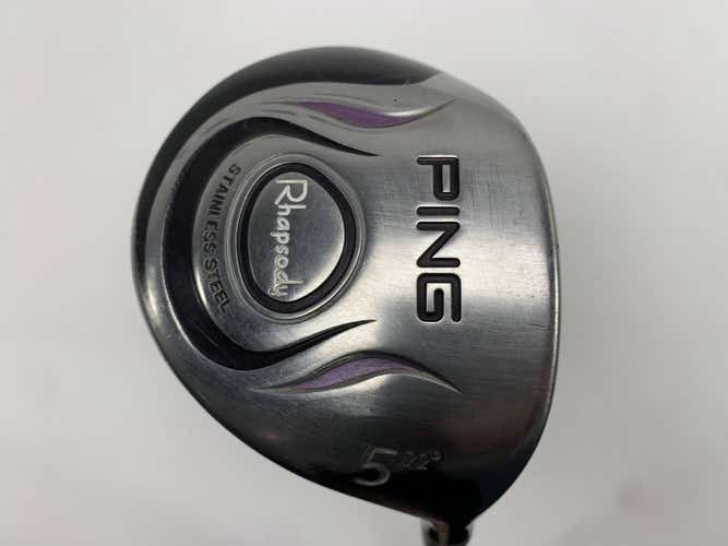 Ping Rhapsody 5 Fairway Wood 18* ULT 129 Ultra Light Ladies Graphite Womens RH