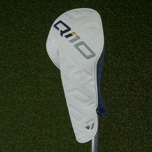 TAYLORMADE QI10 DRIVER HEADCOVER WHITE / BLUE ~ LOOK!!