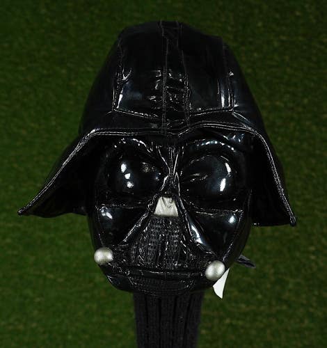 DARTH VADER DRIVER HEADCOVER STAR WARS HELMET BLACK ~ LOOK!!