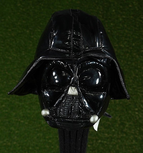 DARTH VADER DRIVER HEADCOVER STAR WARS HELMET BLACK ~ LOOK!!