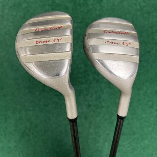 Controller Golf Driver & 3 Fairway Wood Metal Face Regular Flex Graphite MRH