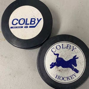 Colby College NCAA puck