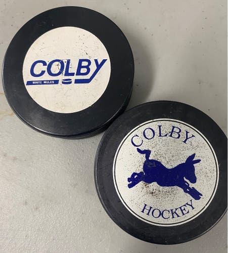 Colby College NCAA puck