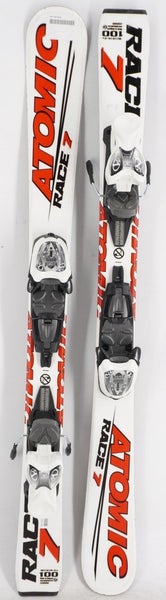 Atomic RC 7 Kids Skis with Bindings - 100 cm Used