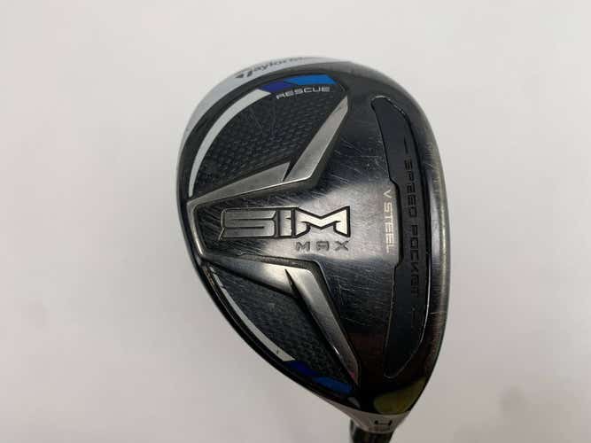 TaylorMade SIM MAX 4 Hybrid 22* Fujikura Ventus Blue 7S Regular Graphite Mens RH