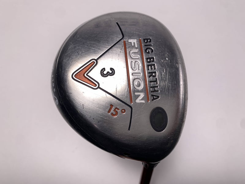 Callaway Big Bertha Fusion 3 Fairway Wood 15* Aldila NVS 55g Regular Mens RH