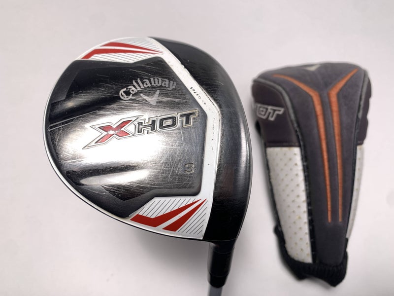 Callaway X Hot 19 3 Fairway Wood 15* Project X PXv Senior Graphite Mens RH