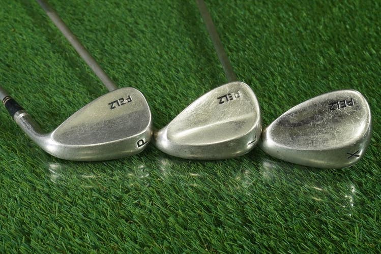 PELZ FORGED WEDGES SET PW, LW, XW WEDGE FLEX RH ~ LOOK!!
