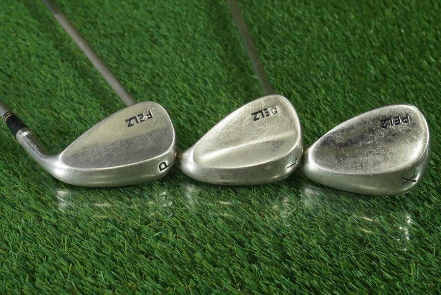 PELZ FORGED WEDGES SET PW, LW, XW WEDGE FLEX RH ~ LOOK!!