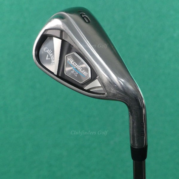 Callaway Rogue X CF18 Single 9 Iron UST Mamiya Recoil ESX F3 Graphite Regular