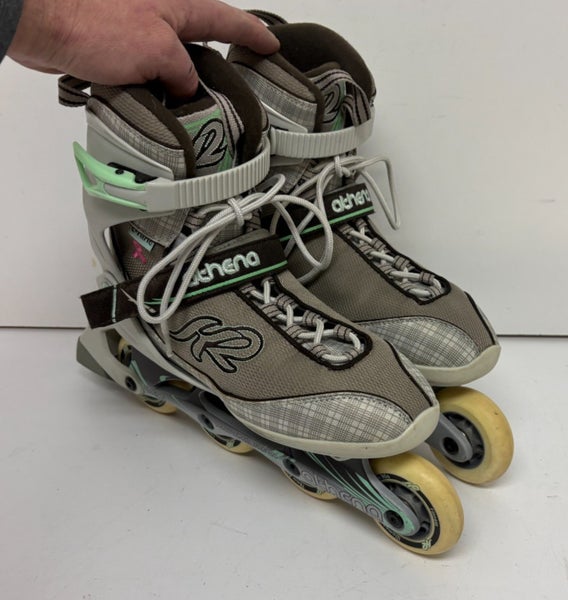 K2 Athena Breast Cancel Awareness Women's Inline Skates US 10 EU 41.5 GREAT