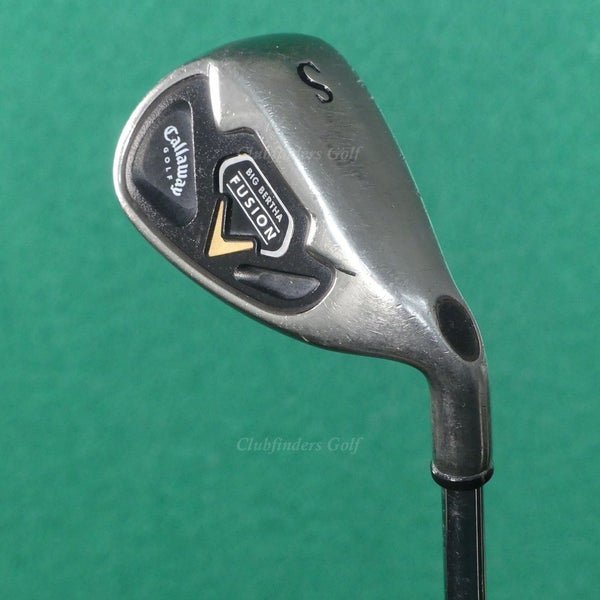 Callaway Big Bertha Fusion SW Sand Wedge Nippon 990GH Steel Uniflex *READ*
