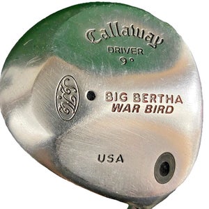 Callaway Big Bertha War Bird Driver 9 S2h2 RH RCH 90 Regular Graphite 44" HC
