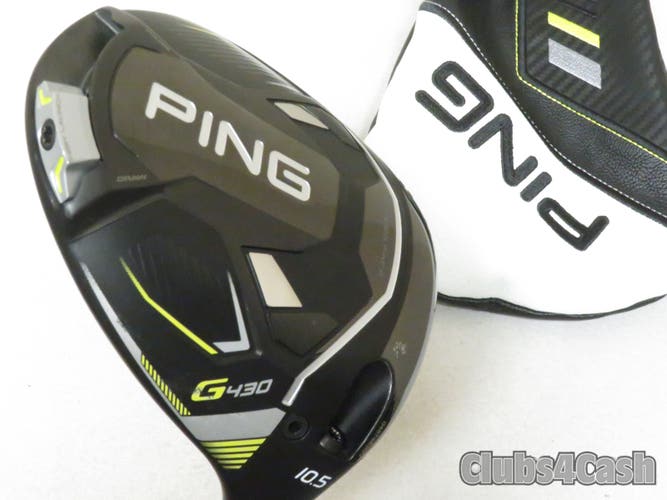 PING G430 Max HL Driver 10.5 Alta CB 55 Black Stiff Flex +Cover  Near MINT