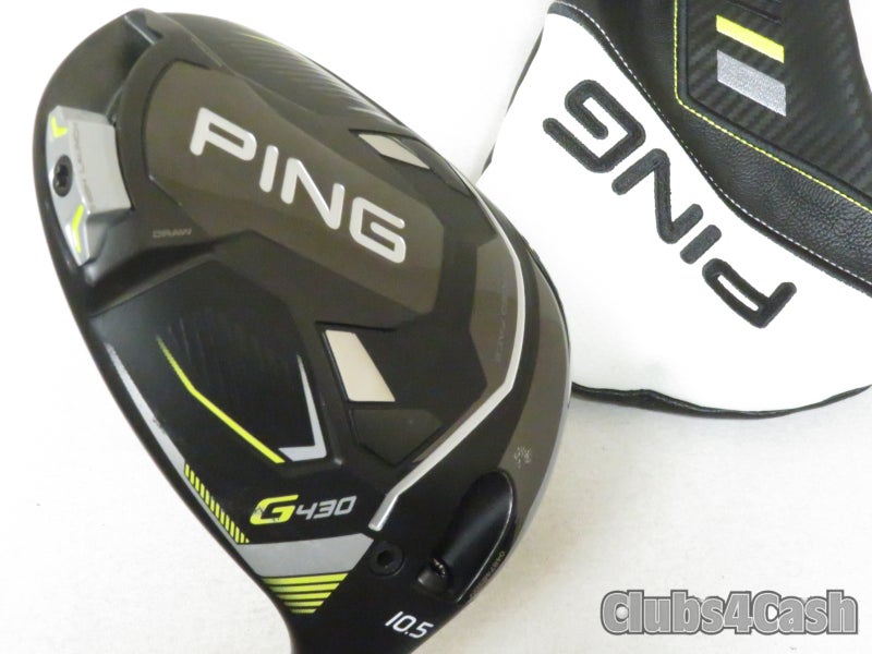 PING G430 Max HL Driver 10.5 Alta CB 55 Black Stiff Flex +Cover  Near MINT