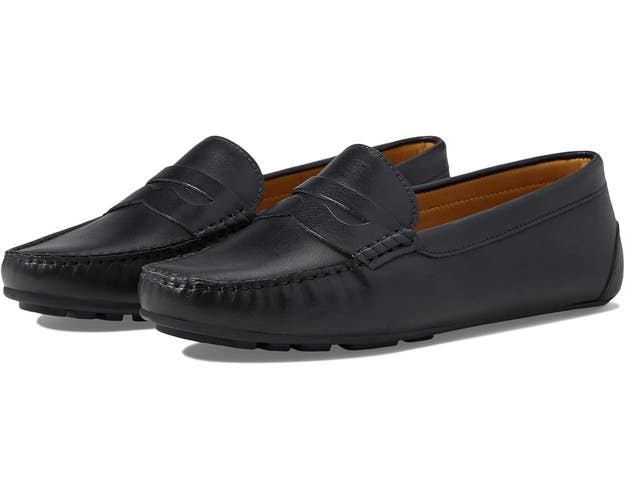 Marc Joseph New York Naples Penny Loafer Women's US 10 Black Slip On Shoes PPQ13