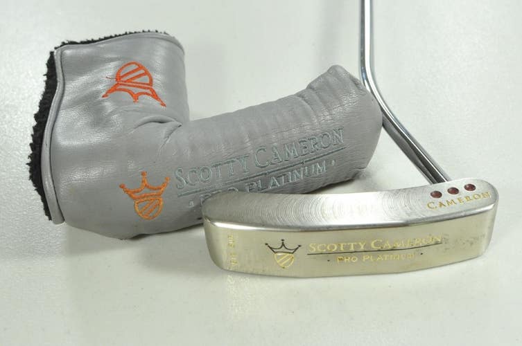 Titleist 2002 Scotty Cameron Pro Platinum Big Sur 44" Putter RH Steel # 206992