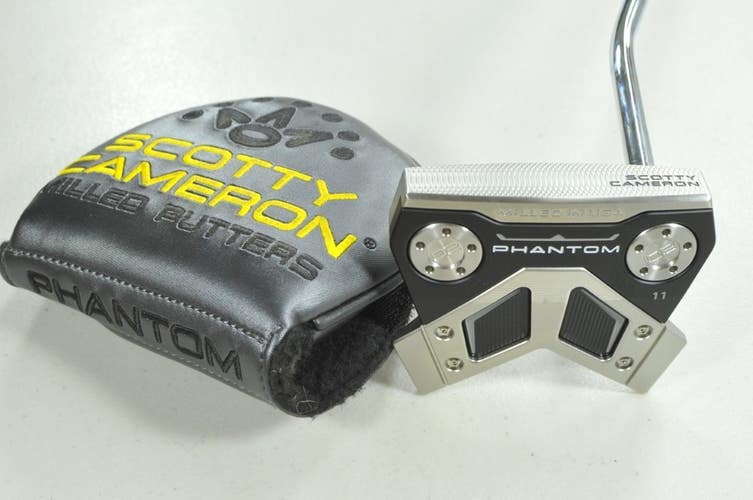 Titleist 2024 Scotty Cameron Phantom 11 33" Putter RH Steel with Cover  # 207026