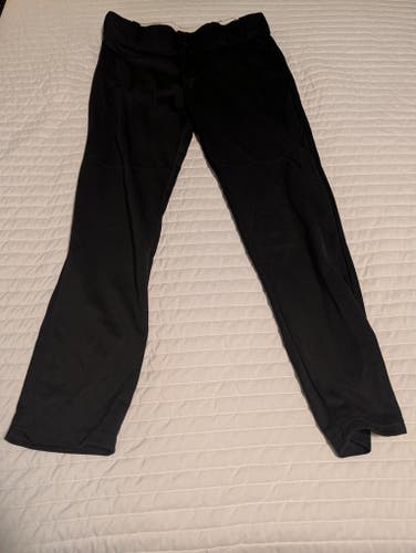 Black Men's XL Youth Alleson Game Pants (Used)