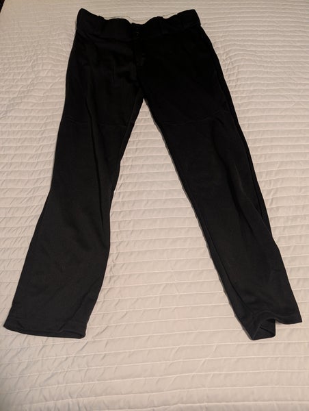 Black Men's XL Youth Alleson Game Pants (Used)