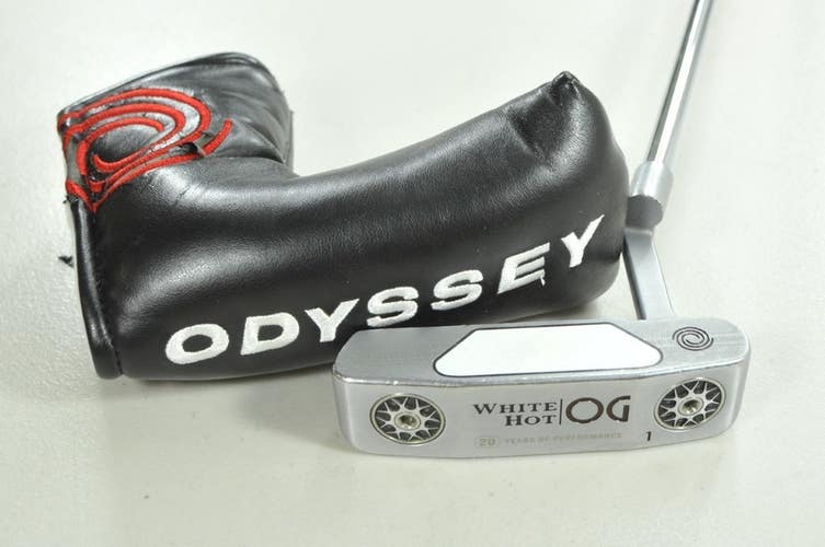 Odyssey White Hot OG 1 2023 35" Putter Right Stroke Lab Steel # 207015