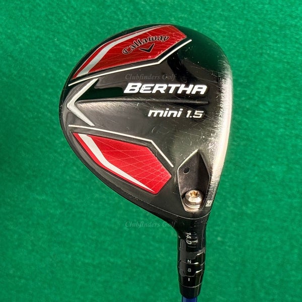 Callaway Bertha 1.5 14 Mini Driver Even Flow Riptide CB 5.5 50g Regular w/HC