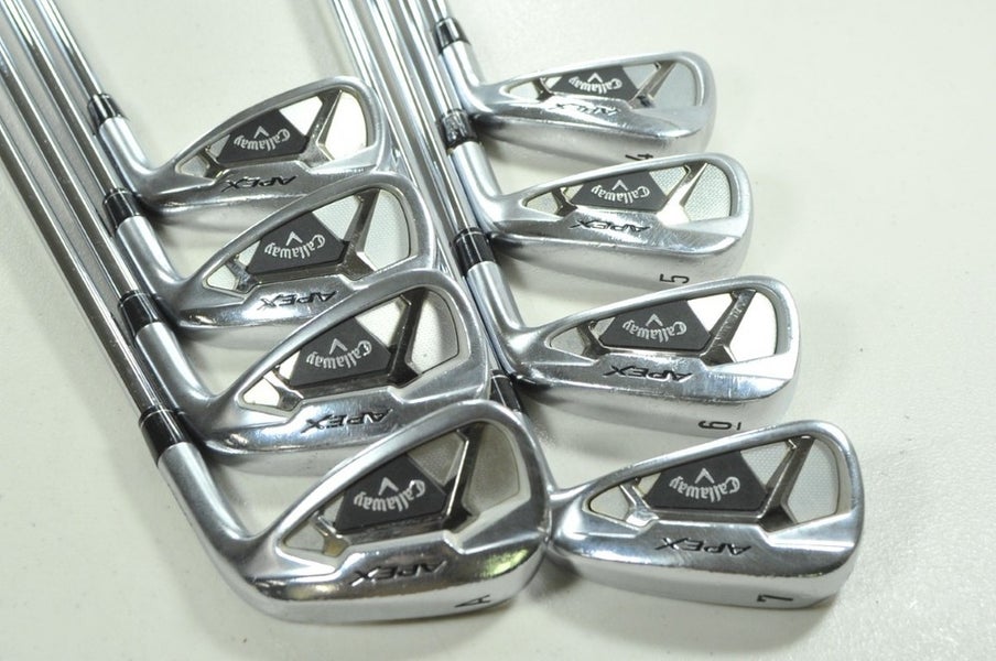 Callaway Apex 21 4-PW,AW Iron Set Regular Flex Right Elevate MPH Steel # 207039