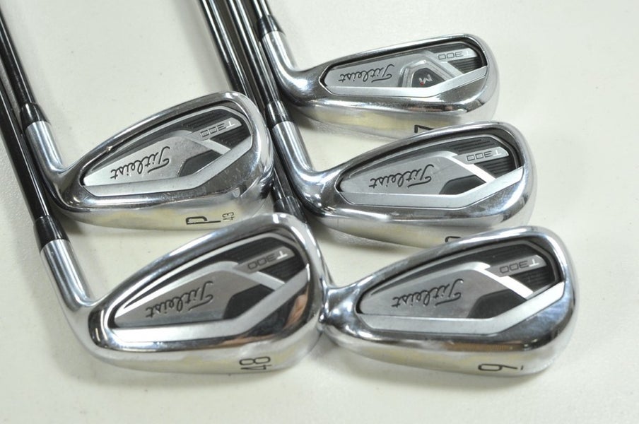 Titleist T300 2021 7-PW,48* Iron Set Senior Flex Right Tensei Graphite # 207029