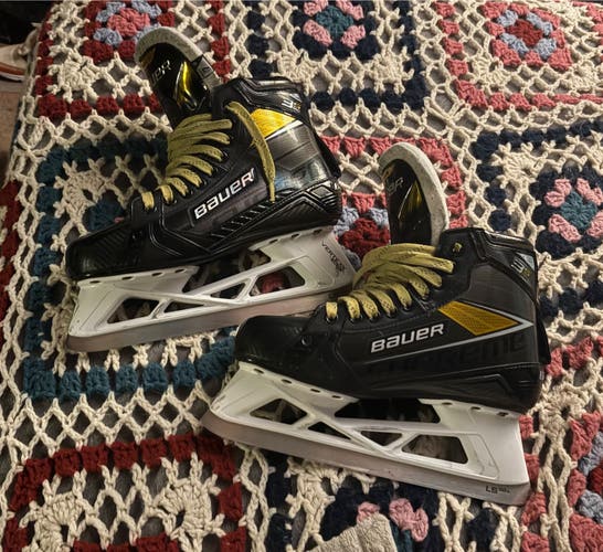 2020 Bauer Supreme 3S Pro Hockey Goalie Skates Regular Width 7 (Used)