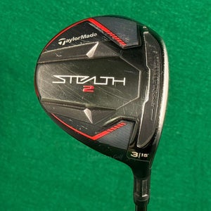 TaylorMade Stealth 2 15 Fairway 3 Wood Ventus Red 6-X Graphite Extra Stiff w/HC